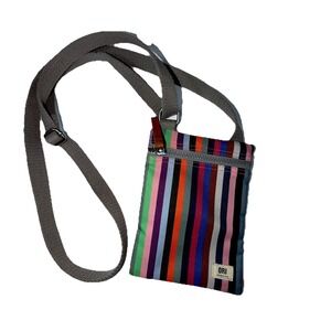 ORI London Bag Multicolor Stripes Chelsea Small Crossbody Recycled Bag Simple